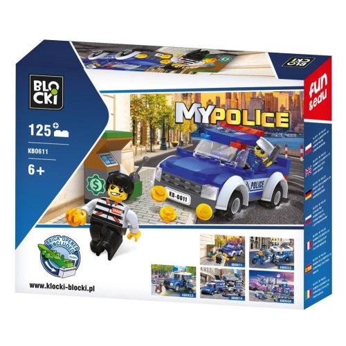 Klocki BLOCKI MyPolice Napad 125el KB0611